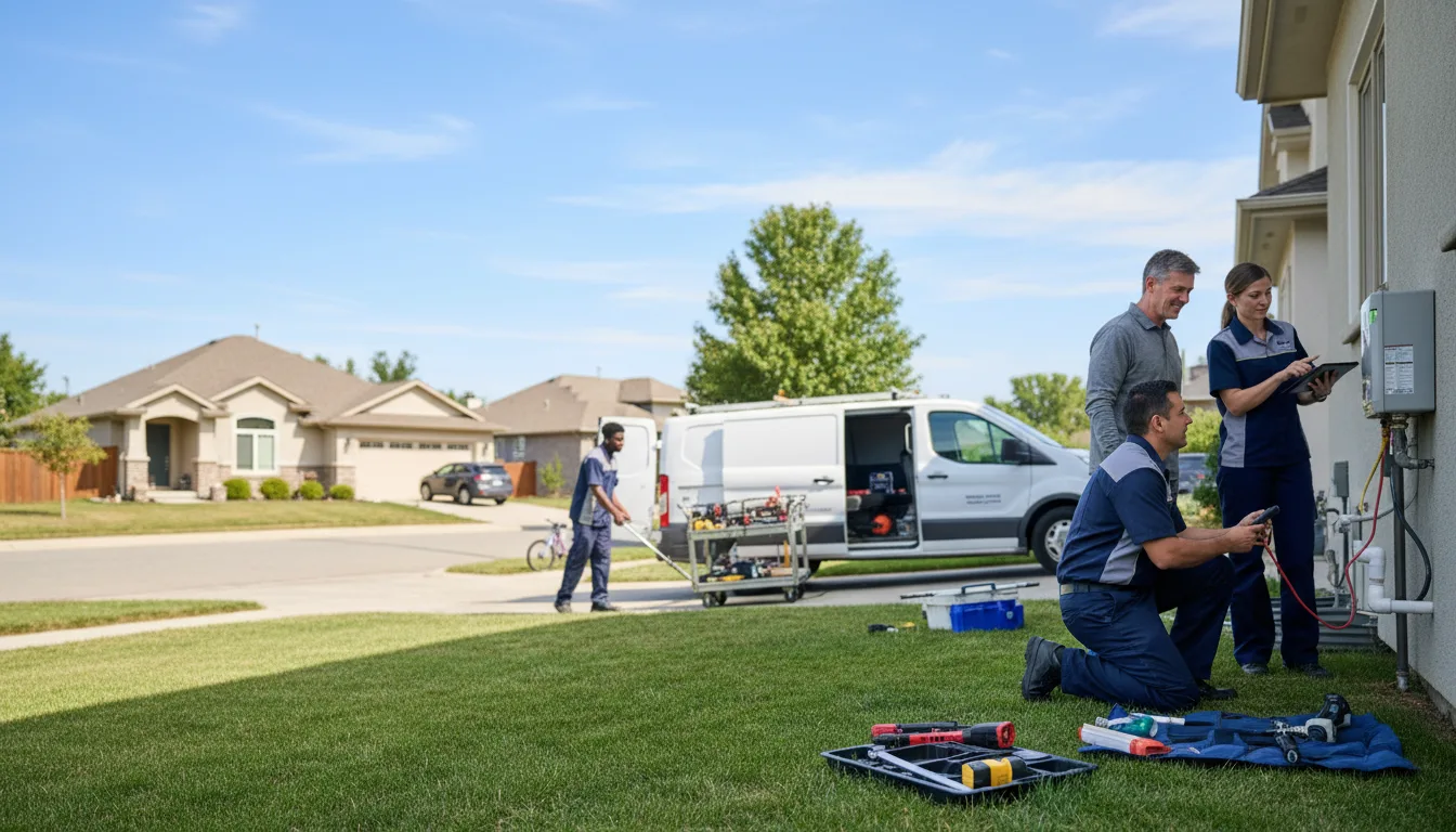 Tankless water heater service in Wheeler, TX